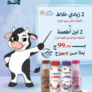 عرض 2 زبادي خلاط + 2 لبن أطعمة